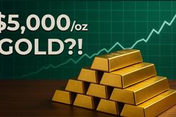 Giá vàng được dự báo có thể sớm đạt 5.400 USD/ounce