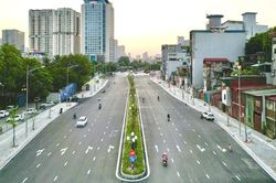Hà Nội thông xe kỹ thuật đường Vành đai 1 đoạn Hoàng Cầu - Voi Phục