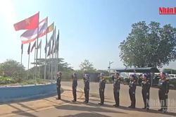 [Video] Chào cờ kỷ niệm 81 năm Quốc khánh tại châu Phi