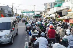 Cửa ngõ ra vào Thành phố Hồ Chí Minh không ùn ứ ngày cuối nghỉ lễ