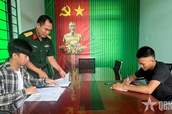 Tình nguyện viết đơn nhập ngũ