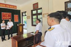 Kết nạp Đảng giữa trùng khơi trong ngày Tết Độc lập
