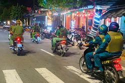 Công an phường Hải Vân phối hợp tuần tra, đảm bảo ANTT dịp lễ Quốc khánh 2-9