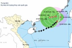 Bão số 5 chưa vào đất liền nhưng gây nắng nóng ở Bắc bộ, Trung bộ
