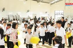 Háo hức chờ khai giảng tại trường nội trú liên cấp đầu tiên ở Lâm Đồng