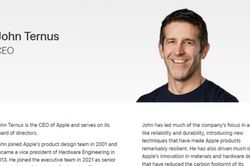 John Ternus chính thức trở thành CEO Apple