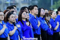 Tuổi trẻ Thủ đô cùng chung nhịp đập 'Triệu trái tim yêu Tổ quốc'