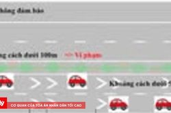 Cục CSGT: Không xử phạt vi phạm khoảng cách tràn lan trên cao tốc