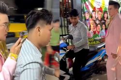Xôn xao Đàm Vĩnh Hưng chạy show bằng xe máy
