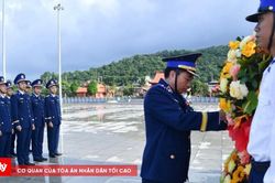 BTL Vùng Cảnh sát biển 4 tri ân công lao Chủ tịch Hồ Chí Minh