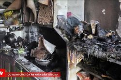 Cháy nhà 6 tầng ở TP.HCM, 4 người được giải cứu