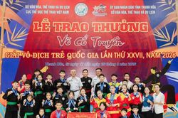 Cần tạo đột phá cho lực lượng trẻ võ cổ truyền