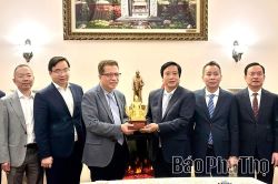 Lãnh đạo tỉnh Phú Thọ thăm và làm việc với Đại sứ quán Việt Nam tại Liên bang Nga