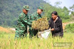 Hạt gạo chắt chiu nghĩa tình Quảng Trị…