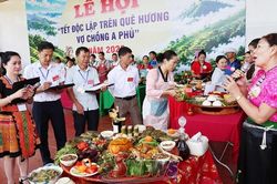 Lễ hội Tết Độc lập trên quê hương vợ chồng A Phủ