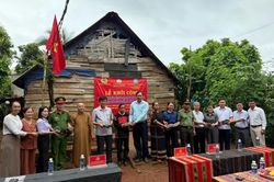Đắk Lắk: Khởi công nhà Đại đoàn kết cho hộ nghèo nhân dịp Quốc khánh 2-9