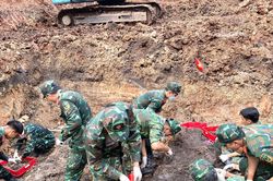TP. Hồ Chí Minh: Xuyên lễ tìm kiếm, quy tập hài cốt liệt sĩ tại Công viên Lê Thị Riêng