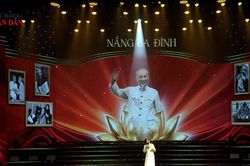 Chương trình nghệ thuật chính luận 'Nắng Ba Đình': Ca khúc 'Bác Hồ một tình yêu bao la''