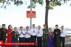 Ra mắt mô hình 'Đường cờ Tổ quốc' tại Bắc Ninh