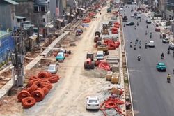 Điều chỉnh giao thông phục vụ thông xe tạm Vành đai 1 Hoàng Cầu – Voi Phục