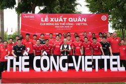CLB Thể Công Viettel sẵn sàng cho mùa giải mới