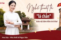Hoa hậu Ngọc Hân: Nghệ thuật là 'chiếc neo' giữ trẻ em không lạc giữa thế giới số