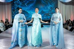 Nhà thiết kế Việt gây chú ý khi đưa ký ức tuổi thơ và hồn Huế lên áo dài