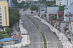Vành đai 1 đoạn Hoàng Cầu - Voi Phục chính thức thông xe tạm từ 2/9
