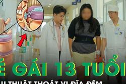 Bé gái mới 13 tuổi đã phải phẫu thuật thoát vị đĩa đệm