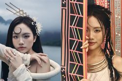 Phương Mỹ Chi dùng khăn Piêu sai cách, 'sứ giả tình yêu' được sử dụng thế nào?