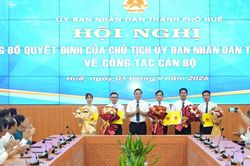 TP. Huế điều động, bổ nhiệm giám đốc sở, ngành