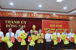 Điều động 2 Th&agrave;nh ủy vi&ecirc;n giữ chức vụ mới