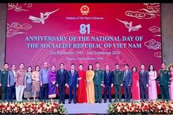 Đại sứ qu&aacute;n Việt Nam tại Myanmar tổ chức trọng thể Lễ kỷ niệm 81 năm Quốc kh&aacute;nh 2/9