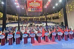 Hơn 170 võ sĩ tranh tài giải Kun Khmer châu Á