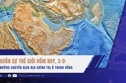 Qu&acirc;n sự thế giới h&ocirc;m nay, 3-9: Những chuyển dịch địa ch&iacute;nh trị ở Trung Đ&ocirc;ng