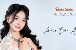 Amie Bảo An: 'Em thích cảm giác được cầm cọ, bước lên sân khấu'