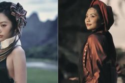 Phương Mỹ Chi lên tiếng sau tranh luận về khăn Piêu