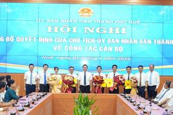 TP Huế kiện toàn lãnh đạo một số sở, ngành