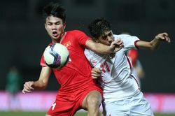 Trực tiếp U20 Việt Nam 0-1 U20 Palestine (Hết hiệp 1): U20 Việt Nam bế tắc