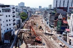 Đường V&agrave;nh đai 2,5 thi c&ocirc;ng xuy&ecirc;n lễ, xuy&ecirc;n ng&agrave;y đ&ecirc;m