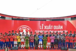 CLB Công an Nhân dân ra mắt loạt tân binh, phấn đấu thăng hạng V.League
