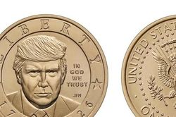 Đồng xu 1 USD in hình ông Trump 'cháy hàng' ngay khi vừa phát hành