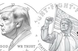 Đồng xu 1 USD có hình Tổng thống Donald Trump được đưa vào lưu thông