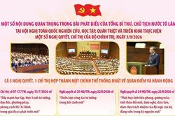 Tổng B&iacute; thư, Chủ tịch nước T&ocirc; L&acirc;m: 5 Nghị quyết, 1 Chỉ thị hợp th&agrave;nh một chỉnh thể thống nhất về quan điểm v&agrave; h&agrave;nh động