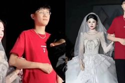 Đưa con về nhà chồng, bố cô dâu 41 tuổi khiến dân mạng 'đứng hình'