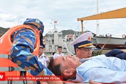 32 ngư d&acirc;n gặp nạn trở về đất liền an to&agrave;n