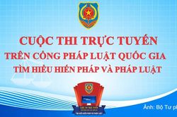 Bộ C&ocirc;ng Thương ph&aacute;t động cuộc thi trực tuyến t&igrave;m hiểu Hiến ph&aacute;p v&agrave; ph&aacute;p luật
