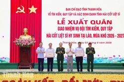 M&ugrave;a kh&ocirc; 2026-2027, phấn đấu quy tập 130 h&agrave;i cốt liệt sĩ tại L&agrave;o