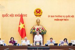 Phi&ecirc;n họp thứ 6 của Ủy ban Thường vụ Quốc hội: Xem x&eacute;t, cho &yacute; kiến v&agrave; quyết định khoảng 40 nội dung