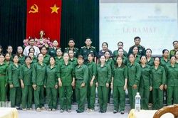 Tịnh Biên ra mắt Tổ phụ nữ tự quản đường biên, cột mốc